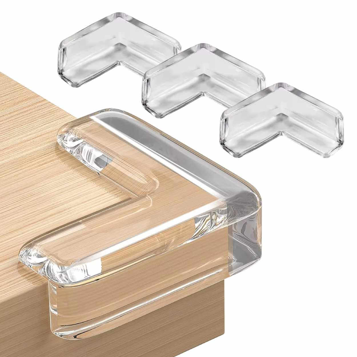 4-pack raka premium hörnskydd och kantskydd för barn