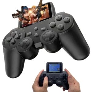 2,4" handhållen spelkonsol 520-i-1 32-bit svart
