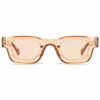 Moderne tykke solbriller beige