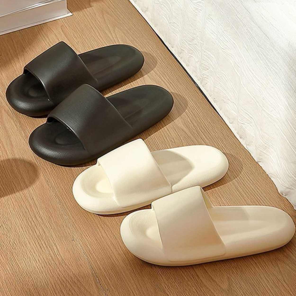 Super cloud tofflor mjuka moln slippers stötdämpande molntofflor