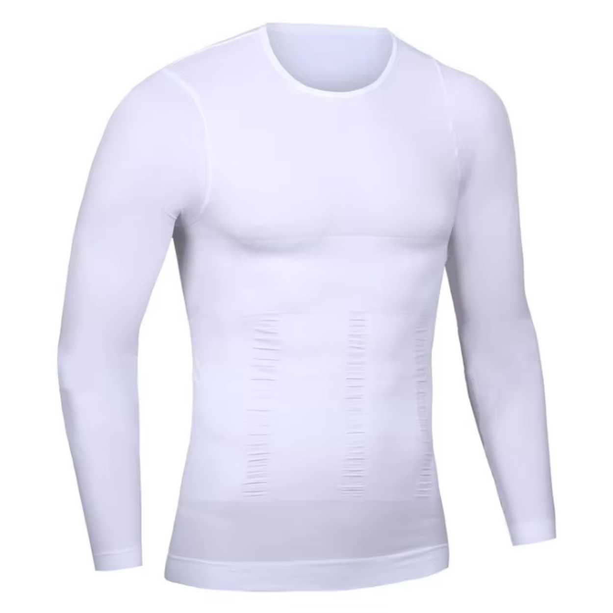 Formande hållnings t-shirt | posture shirt | kompressionströja vit - bild 2