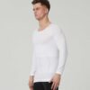 Formande hållnings t-shirt | posture shirt | kompressionströja vit