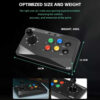 Trådlös joystick retro tv-spel fighting spelkonsol 20000 spel