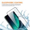 Easy install iphone 12 mini skärmskydd hd härdat glas
