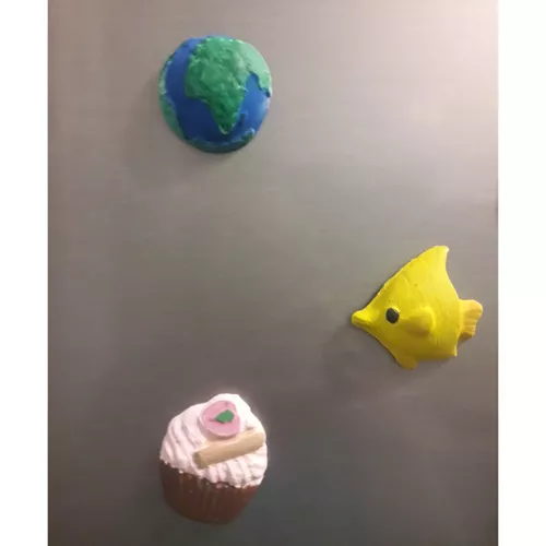 Diy kylskåpsmageter cupcakes | gör egna magneter | pyssel för barn - bild 4
