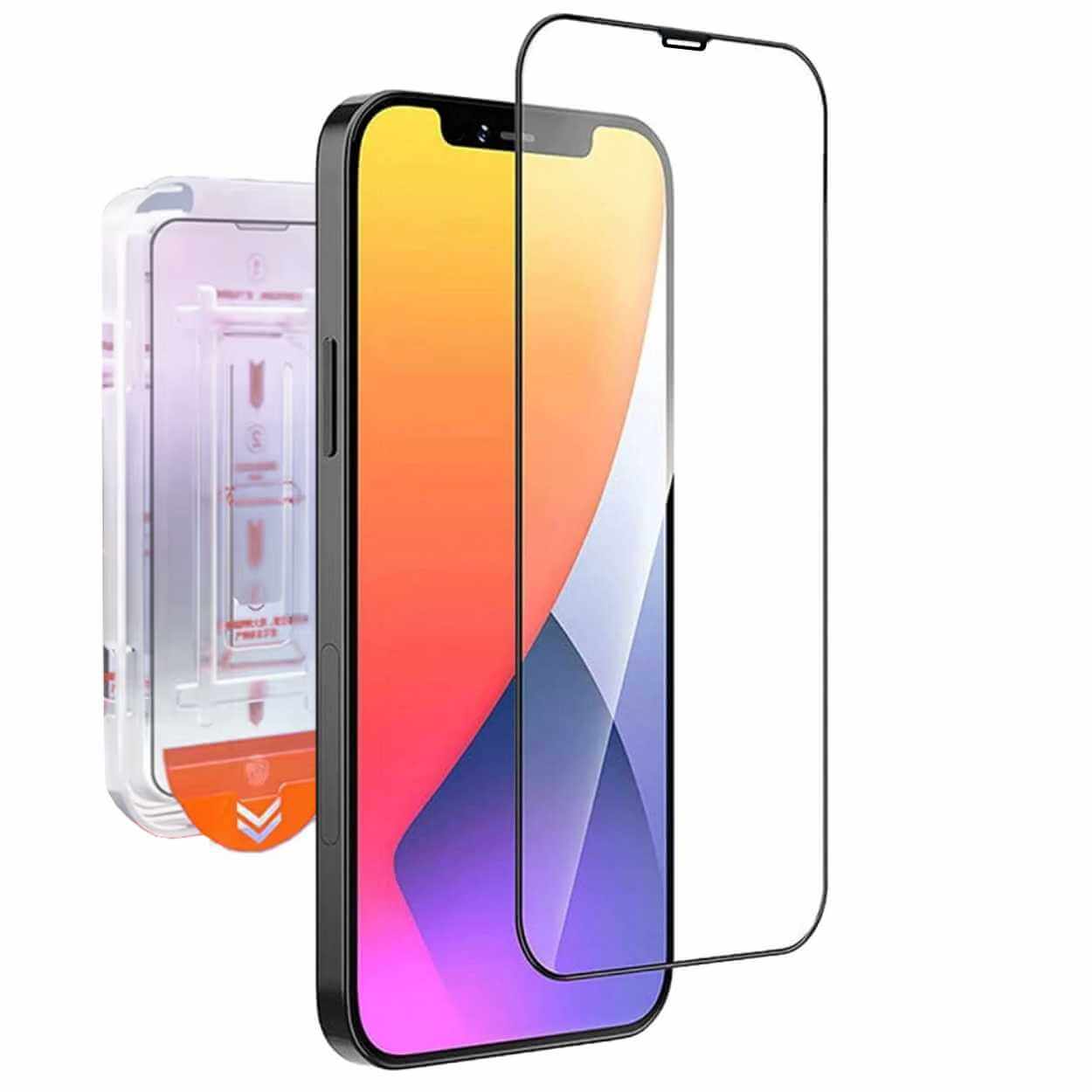 Easy install iphone 11 skjermbeskytter hd herdet glass