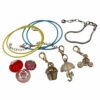 Diy armbåndssett med berlokker | smykkelagingssett for barn