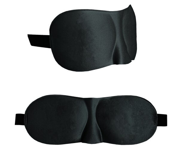 Memory foam resekudde | 3d nackkudde | set med ögonmask och öronproppar - bild 8