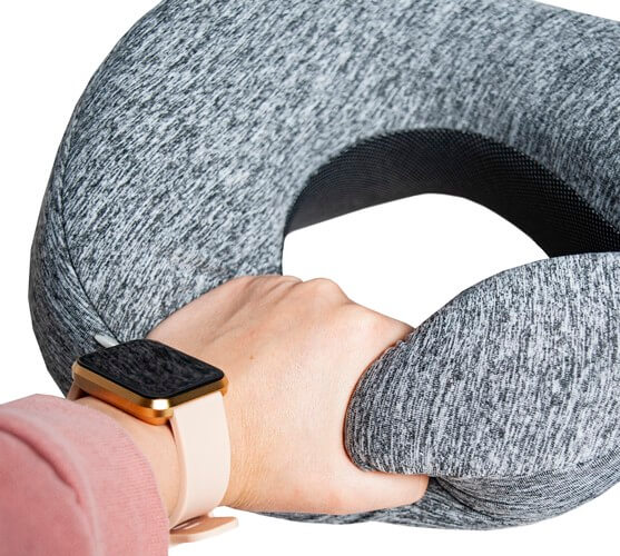 Memory foam resekudde | 3d nackkudde | set med ögonmask och öronproppar - bild 11