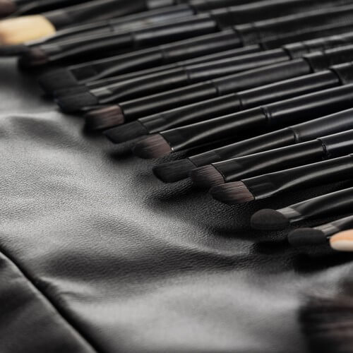 Professionella sminkborstar | makeupborstar set med 24 delar - bild 5