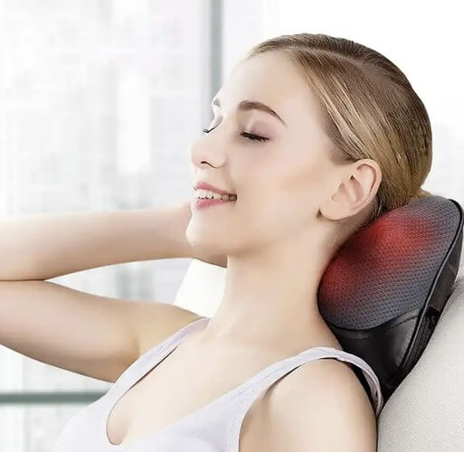 Massagekudde med värme | multifunktionell massage för nacke, rygg, axlar - bild 10