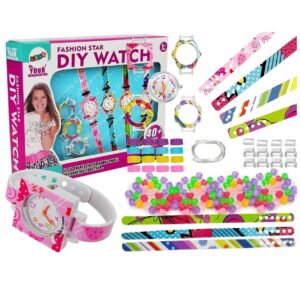 Gör din egen klocka | kreativt diy set för barn | smyckesset för flickor