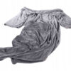 Superstor hoodie blanket | xxl filtmorgonrock grå