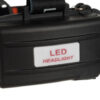 Kraftig hodelykt 5 led cree t6 med 2 stk. Lader