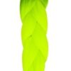 Jumboflätor | ombre flätor | syntetisk hårförlängning grön 60cm