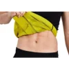 Neoprene slimming sauna vest midjetränare för män svart l