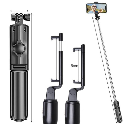Selfie-stick 2-i-1 mobilstativ med fjärrkontroll - bild 10