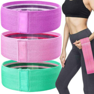Träningsband | 3-Pack Elastiska Motståndsband för Träning