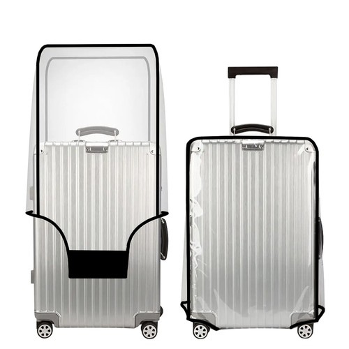 Transparent resväskeskydd | bagageöverdrag skydd för resväska l - bild 4