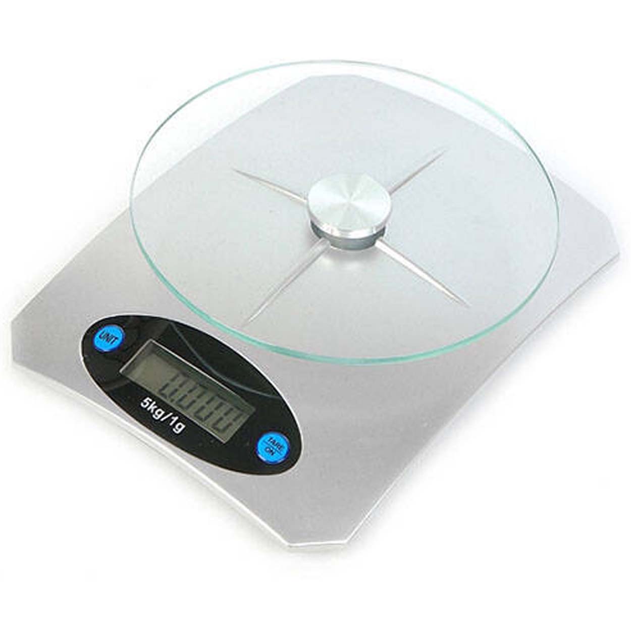 Digital kjøkkenvekt med brett 5 kg/1 g brevvekt - bilde 6