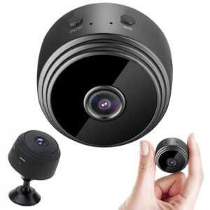 Trådlös Mini WIFI Övervakningskamera 1080p HD med Vidvinkel