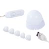 Led-sminkspegelbelysning - 10-pack med usb
