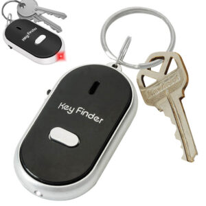 Nøkkelfinner key finder med plystrefunksjon svart