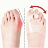 2-pack hallux valgus tåseparerare gel