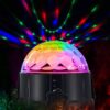 Discolampa | discokula rgb med fjärrkontroll och röststyrning