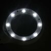 Forstørrelsesglass 4x med led-lys – perfekt for lesing og arbeid