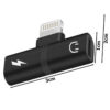 Lightning-adapter splitter | lyd og lading
