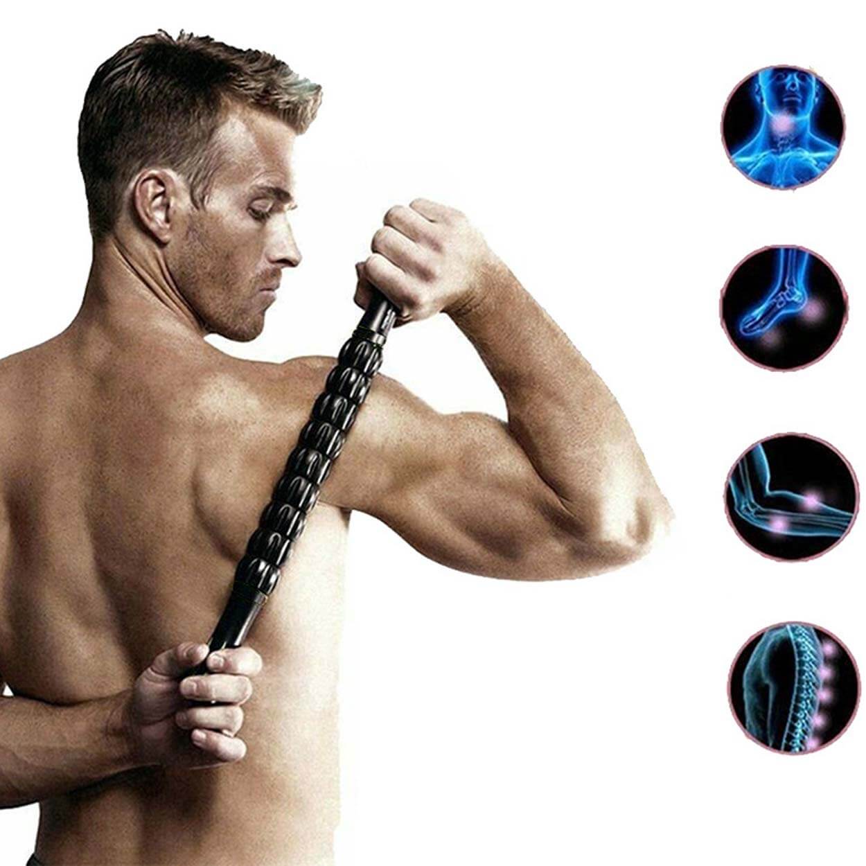 Massagerulle | fascia muscle roller triggerpunktsmassage - bild 2