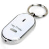 Nøkkelfinner key finder med plystrefunksjon hvit