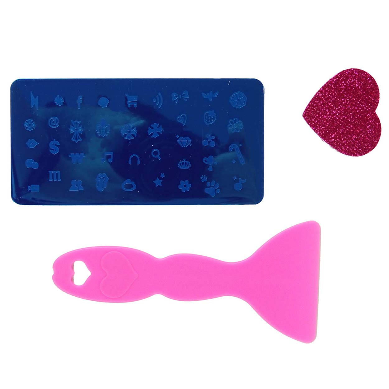 Smink- och nagellacksset för barn rosa - bild 8