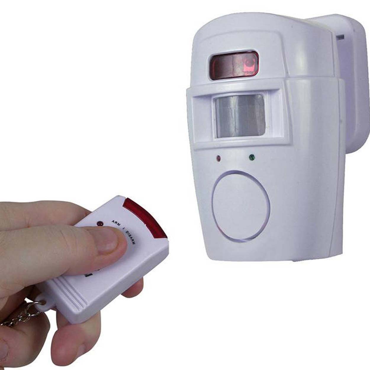 Trådlös rörelsesensor larm med 2 fjärrkontroller 105db - bild 5