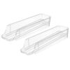 2 stk. Eggdispenser til kjøleskap | eggeboks for 14 egg transparent