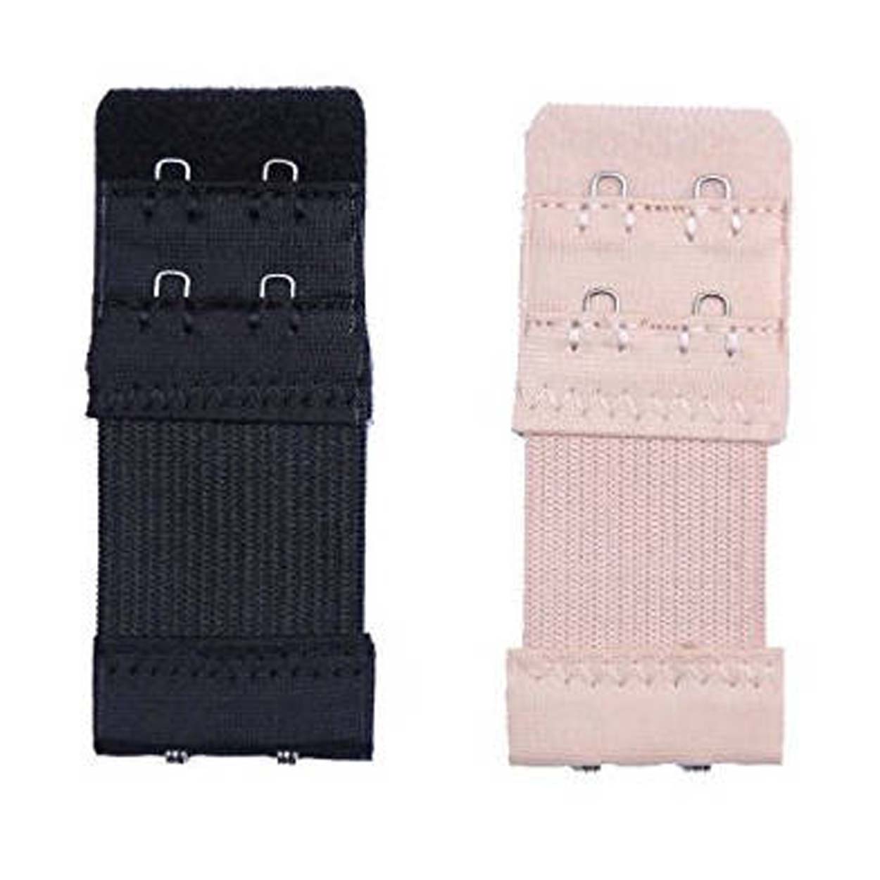 3-pack bh-förlängare svart, vit och beige - bild 4