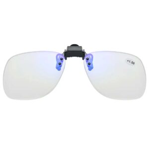 Clip-On Läsglasögon | Aviator Flip Up Glasögon med Styrka