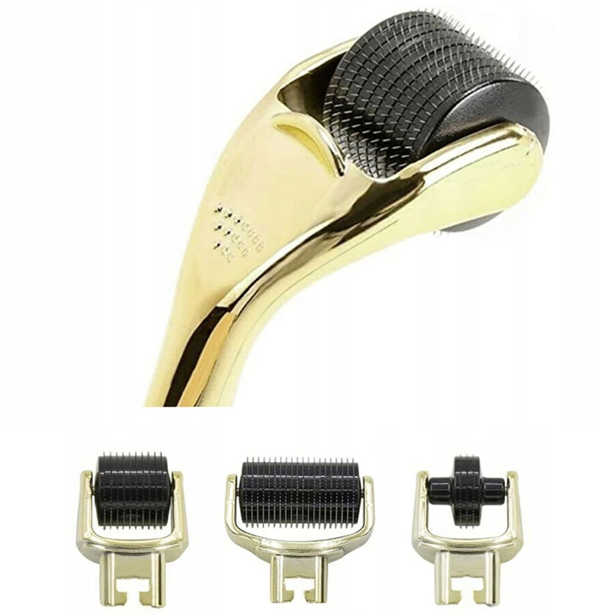 Dermaroller 3-i-1 sett – skinroller / microneedling - bilde 4