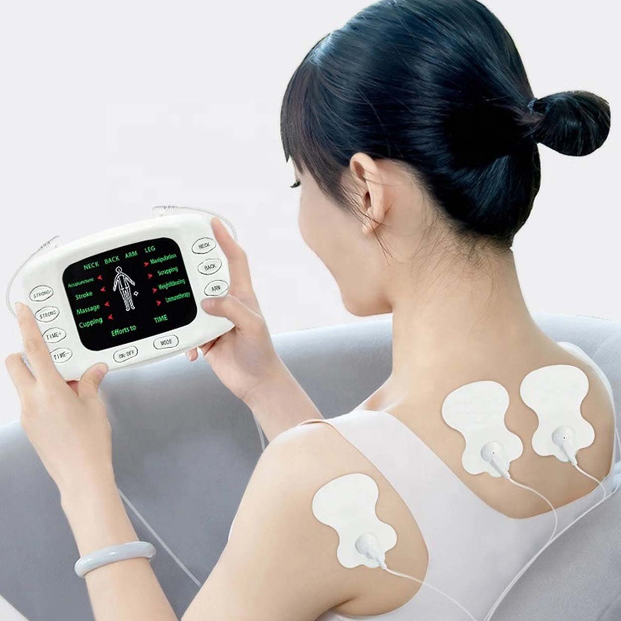Ems tens massasje stimulering av muskler elektronisk muskelstimulator - bilde 7