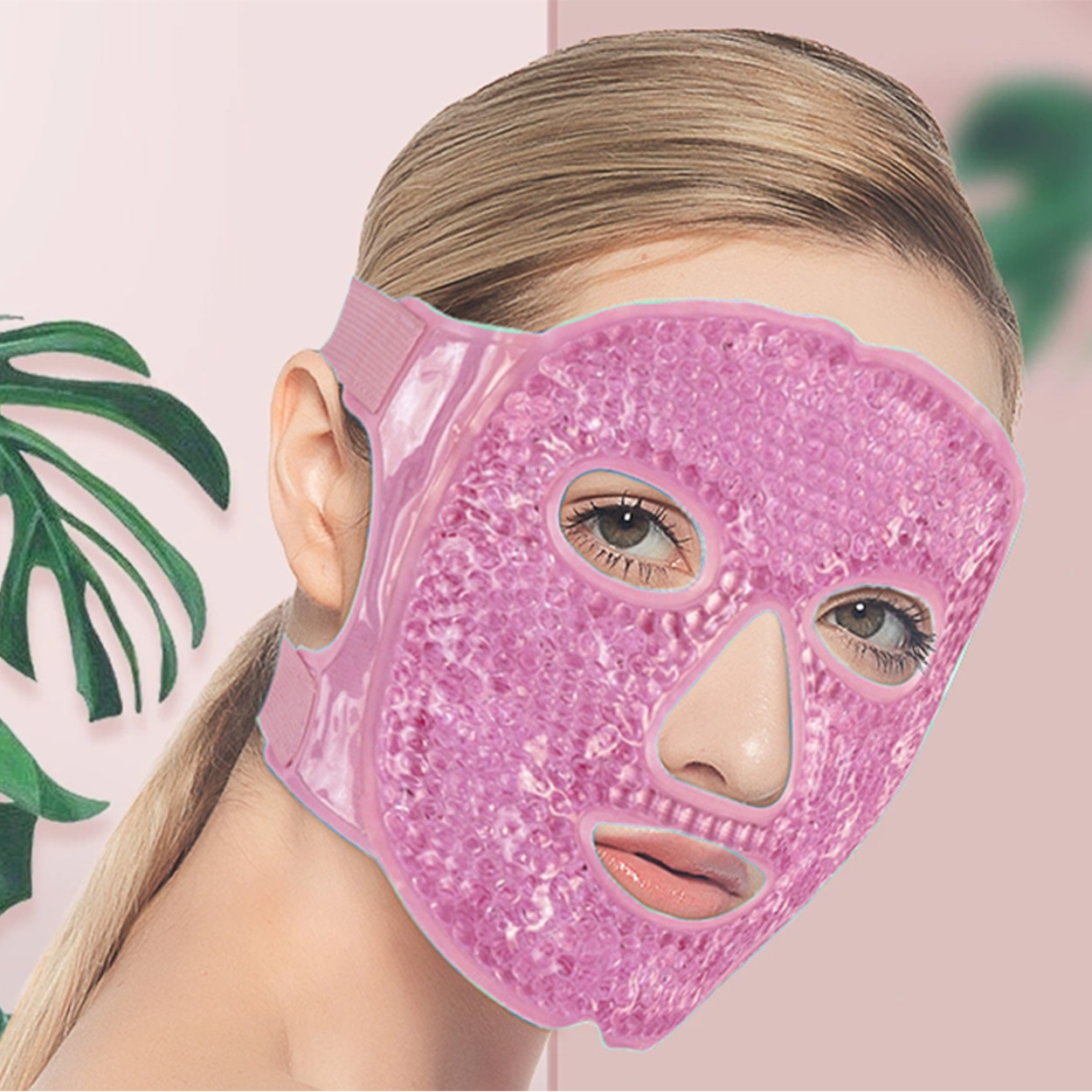 Kylande/värmande kompress gel ansiktsmask skönhetsmask - bild 10