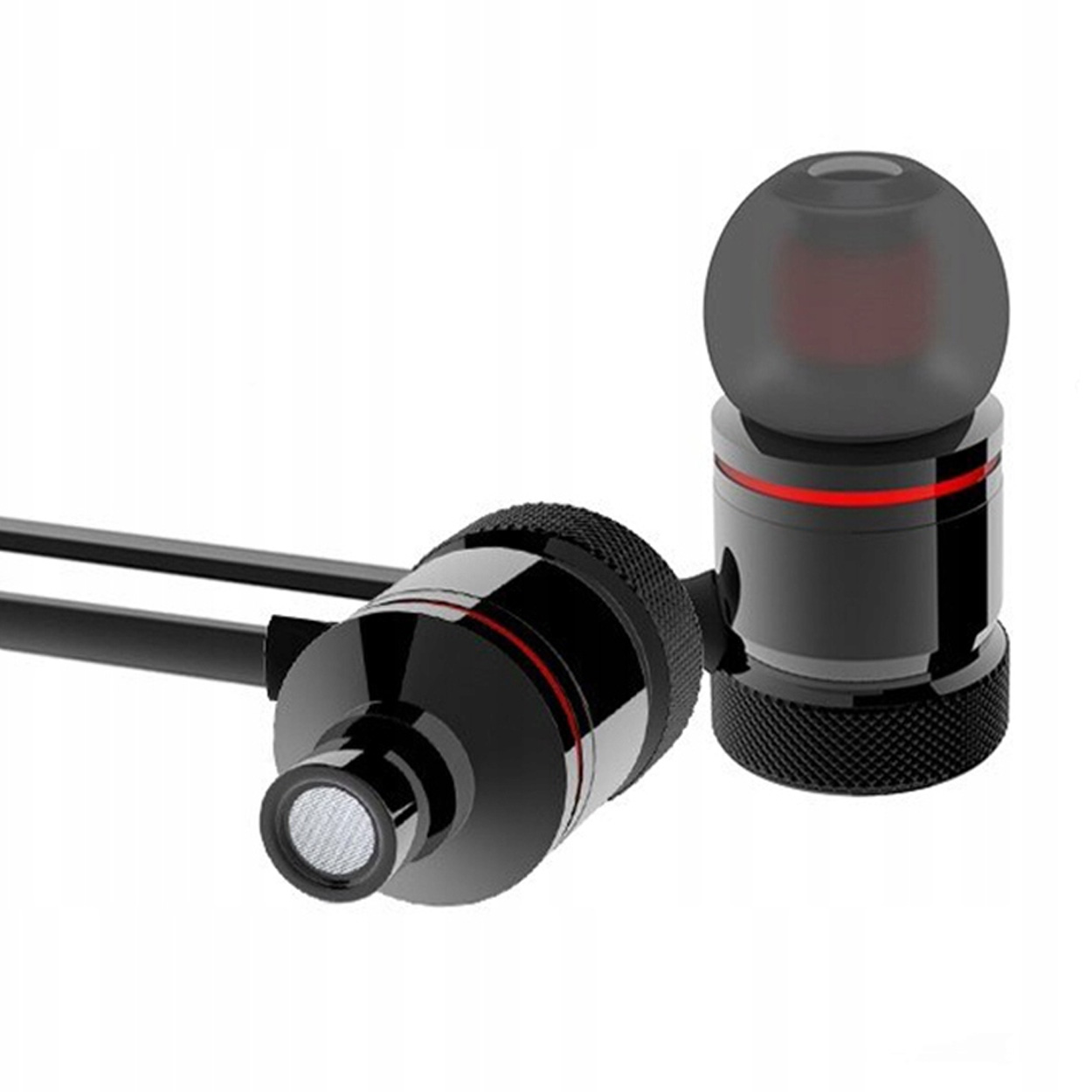 Trådløse bluetooth sporthodetelefoner med magnetfeste svart - bilde 3