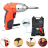 Oppladbar mini skrutrekker og drill 45 bits