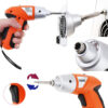 Oppladbar mini skrutrekker og drill 45 bits