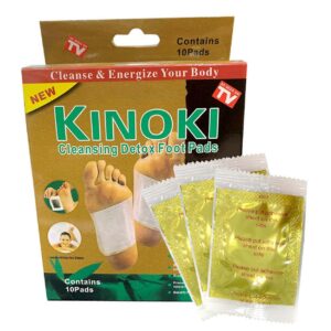 Kinoki premium gold detox fotplåster - 10-pack