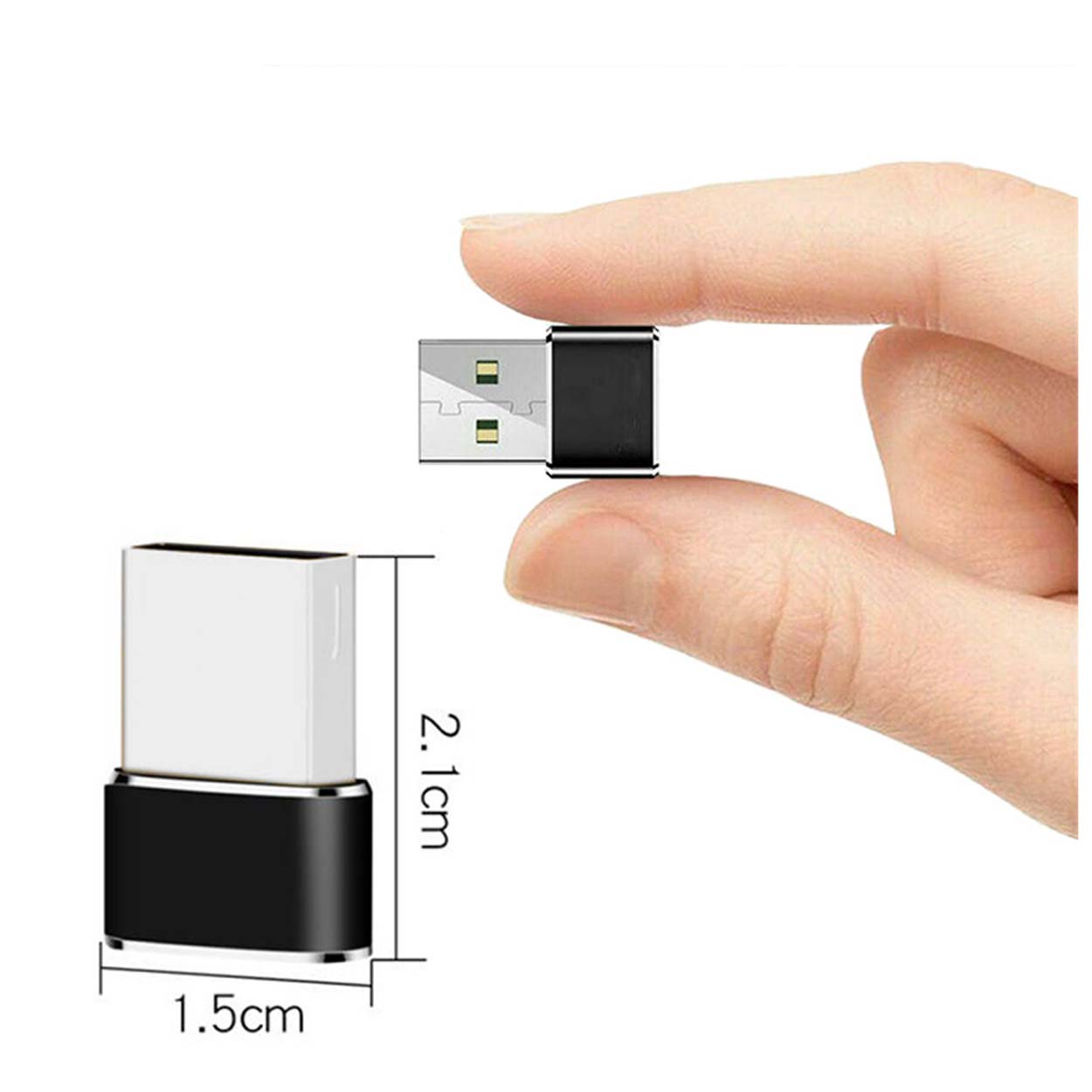 Usb-c otg adapter | usb-a till type c - bild 2
