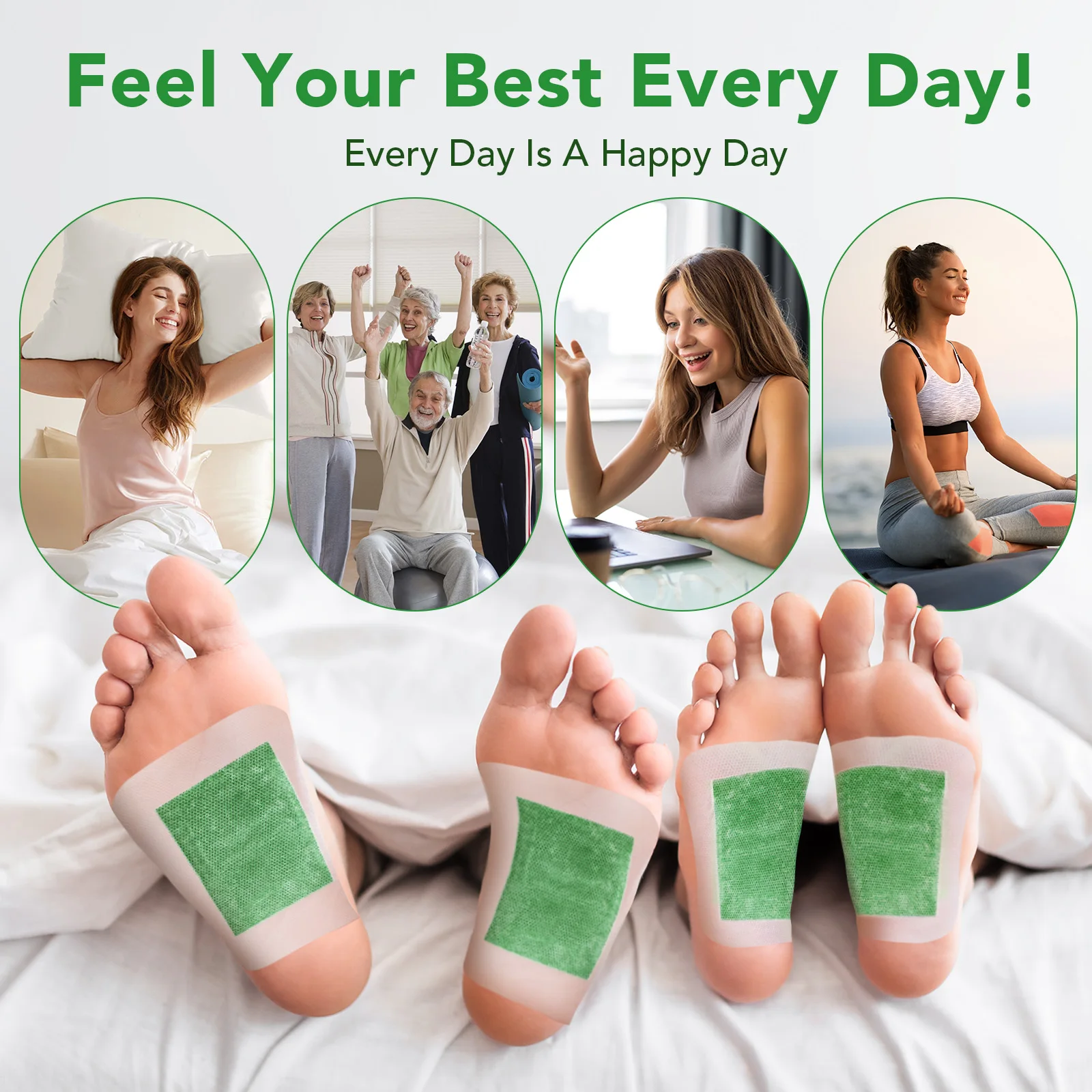 Deep cleansing foot pads 30-pack – detox fotplåster - bild 7