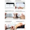 Skärmskydd för samsung galaxy s25 edge – hydrogel tpu film, hd klar, reptålig & bubbel fri