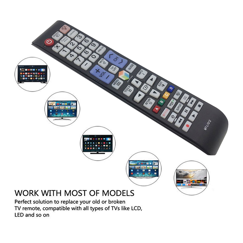 Universal samsung smart tv-fjernkontroll med bakgrunnsbelysning mt-l1012 - bilde 2