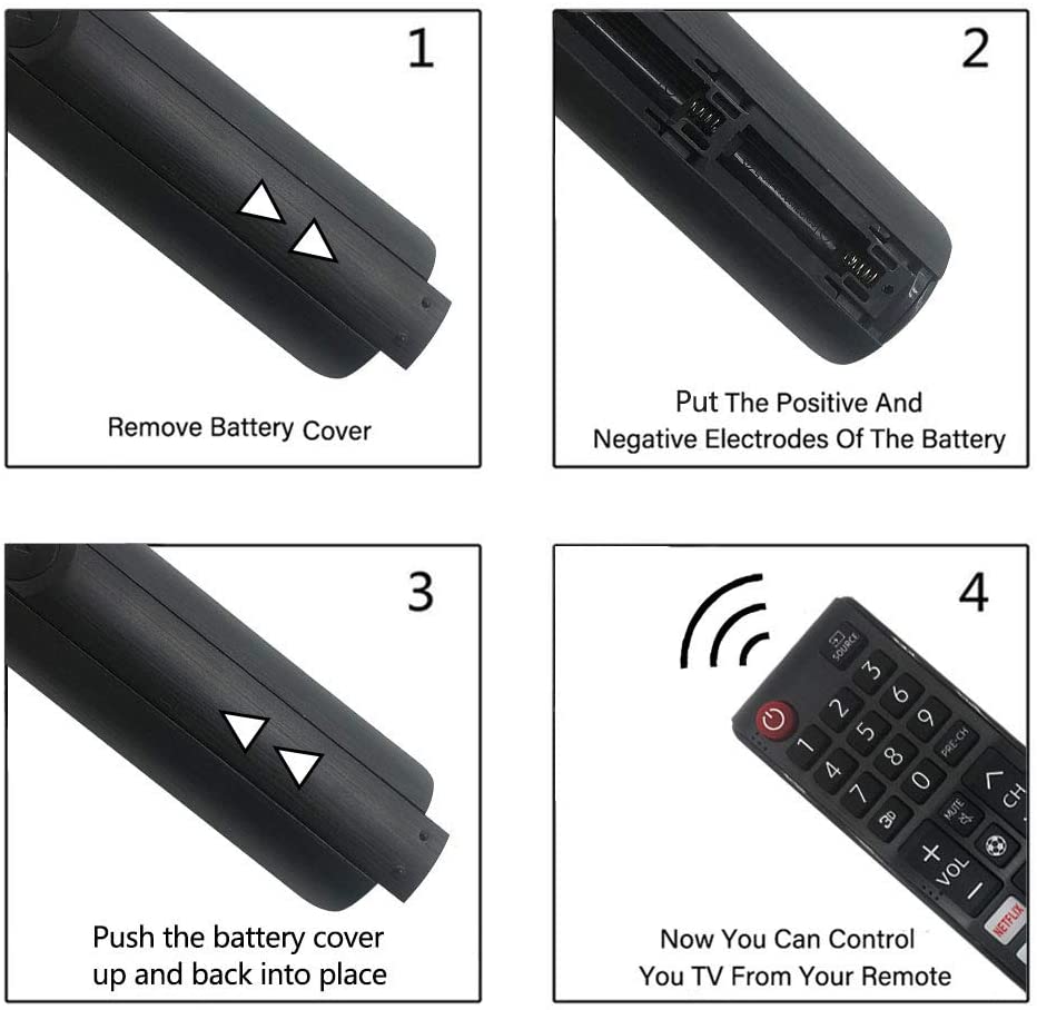 Universal tv-fjernkontroll for samsung med hurtigknapper - bilde 4